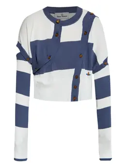 Vivienne Westwood: Кардиган в полоску 