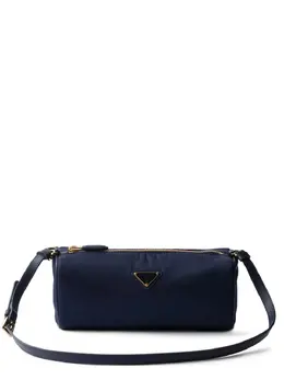 Prada: Синяя сумка через плечо 