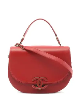 CHANEL Pre-Owned: Красная сумка 