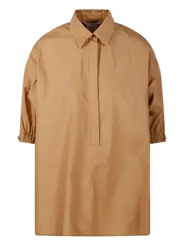 Max Mara: Коричневая рубашка 