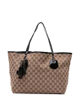 Gucci Pre-Owned: Коричневая сумка-шоппер 
