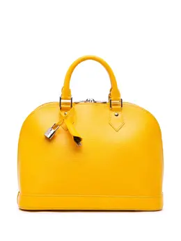 Louis Vuitton Pre-Owned: Жёлтая сумка 