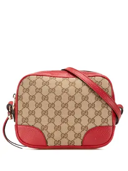 Gucci Pre-Owned: Коричневая сумка через плечо 