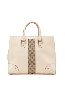 Gucci Pre-Owned: Белая сумка-шоппер 
