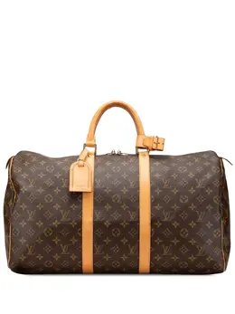 Louis Vuitton Pre-Owned: Коричневая сумка 
