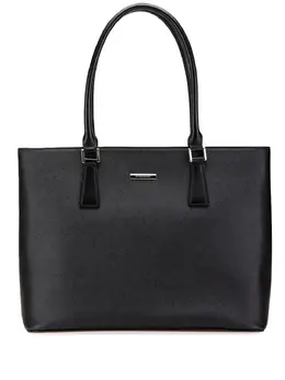 Burberry Pre-Owned: Чёрная сумка-шоппер 