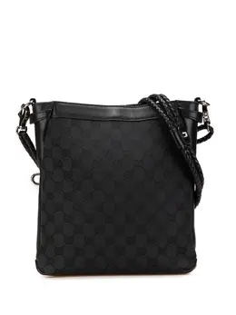 Gucci Pre-Owned: Чёрная сумка через плечо 