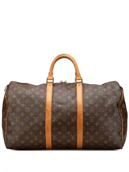 Louis Vuitton Pre-Owned: Коричневая сумка 