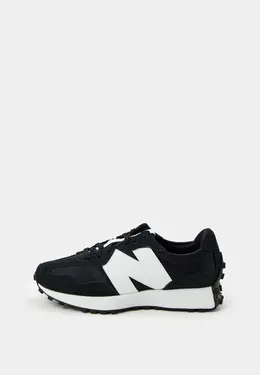 New Balance: Чёрные кроссовки 