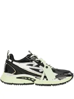 Off-White: Чёрные кроссовки 