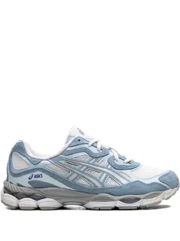 ASICS: Голубые кроссовки  Gel