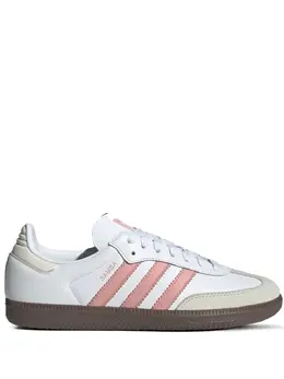 adidas: Белые кроссовки  Samba