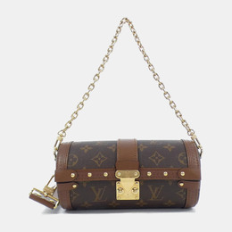 Louis Vuitton: Коричневая сумка  Papillon