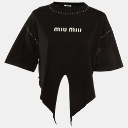 Miu Miu: Чёрный топ 