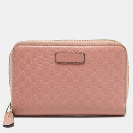 Gucci: Розовый кошелёк 