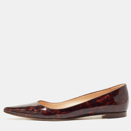 Manolo Blahnik: Коричневые балетки 