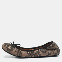 Valentino: Чёрные балетки 