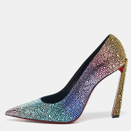Christian Louboutin: Многоцветные туфли 