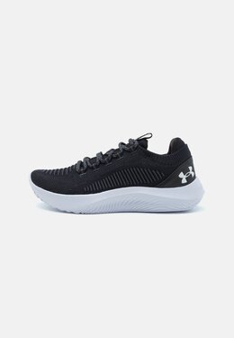 Under Armour: Чёрные кроссовки 