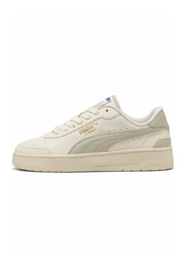 PUMA: Бежевые кеды 