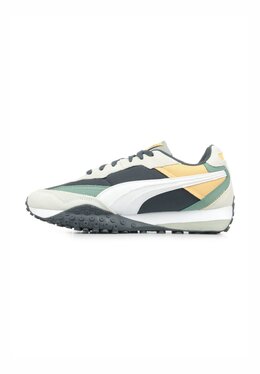 PUMA: Зелёные кеды 