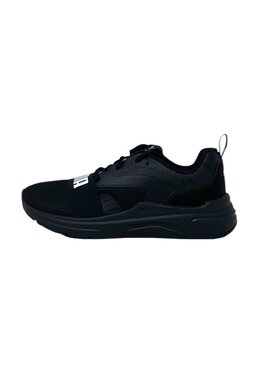PUMA: Чёрные кеды 