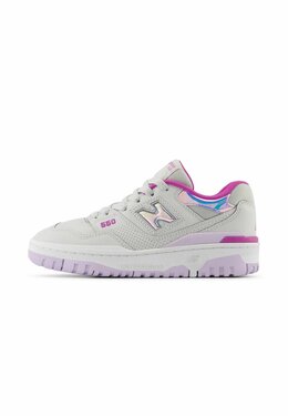 New Balance: Серые кроссовки 