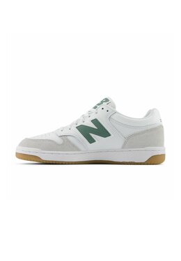 New Balance: Белые кроссовки 