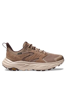 HOKA: Коричневые кроссовки 