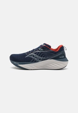 Saucony: Тёмные кроссовки 
