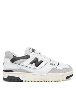 New Balance: Белые кроссовки 