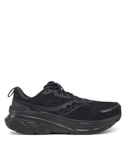 Saucony: Чёрные кроссовки 