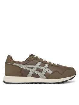 Asics: Серые кроссовки 