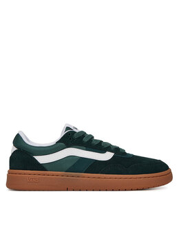 Vans: Зелёные кроссовки 