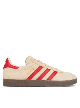 Adidas: Бежевые кроссовки  Gazelle