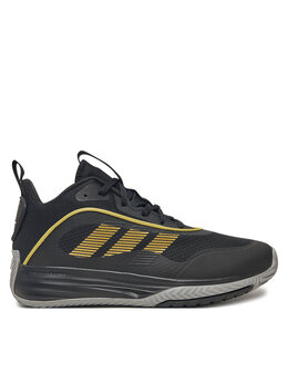 Adidas: Чёрные кроссовки 