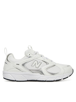 New Balance: Белые кроссовки 