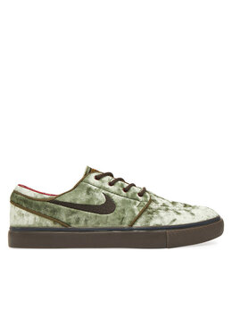 Nike: Зелёные кроссовки  Zoom Janoski