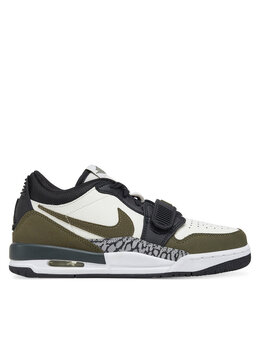 Nike: Зелёные кроссовки  Air Jordan