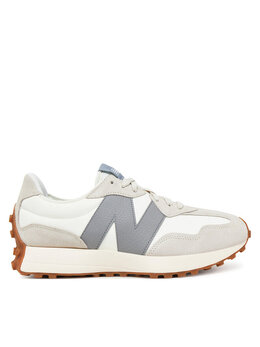 New Balance: Бежевые кроссовки 