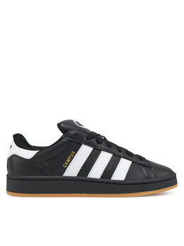 Adidas: Чёрные кроссовки  Campus