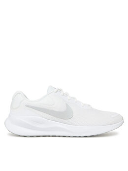 Nike: Белые кроссовки 