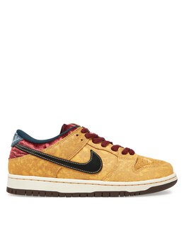 Nike: Жёлтые кроссовки  SB Dunk Low Pro