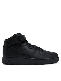 Nike: Чёрные кроссовки  Air Force 1