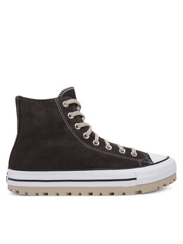 Converse: Коричневые кроссовки  Chuck Taylor All Star