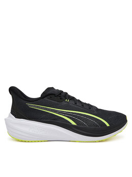 PUMA: Чёрные кроссовки 
