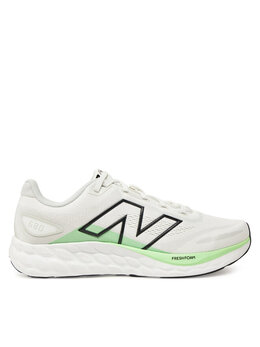 New Balance: Серые кроссовки 