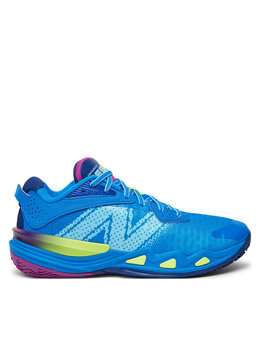 New Balance: Синие кроссовки 
