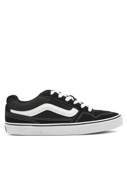 Vans: Чёрные кроссовки 