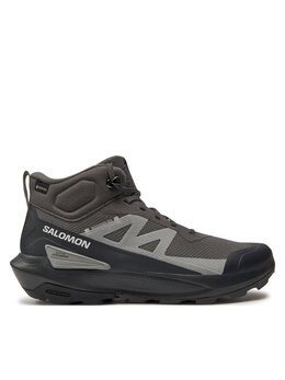 Salomon: Серые кроссовки 